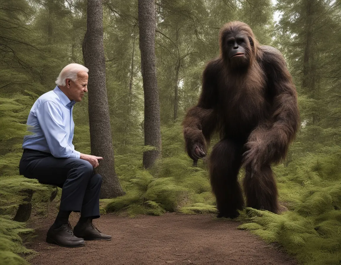 **Breaking News** President Goes Missing in Woods